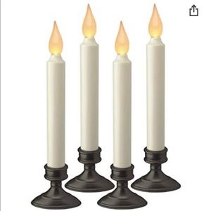 Window Candles - 4 CANDLES INCLUDED